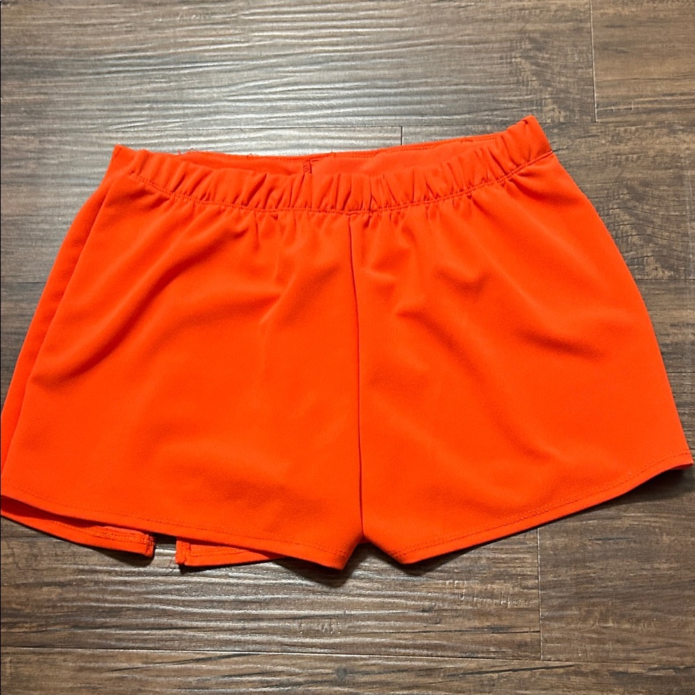 Timing Bright Orange Women's Skort - Picture 2 of 3